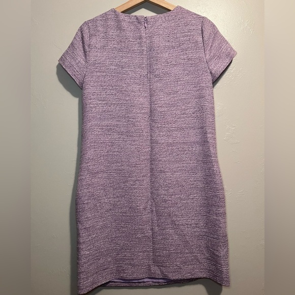 Cece Cynthia Steffe Kayte Lilac Tweed Dress - Picture 12 of 14
